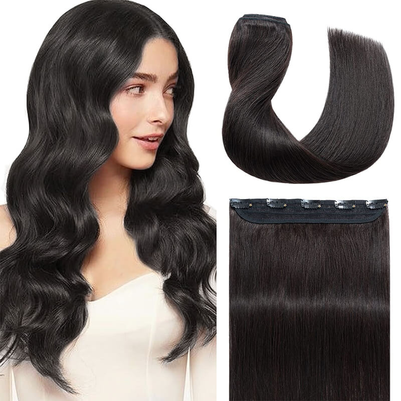 Clip in hair extensions individual pieces best sale