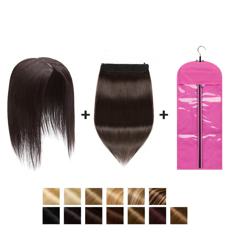 Halo hair 2025 extensions topper