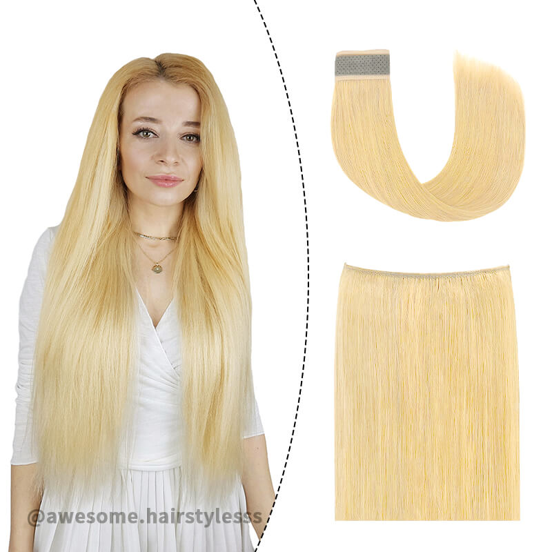 Store human hair extensions