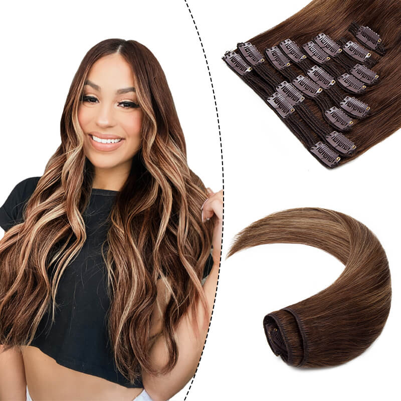 Clip in hair selling extensions