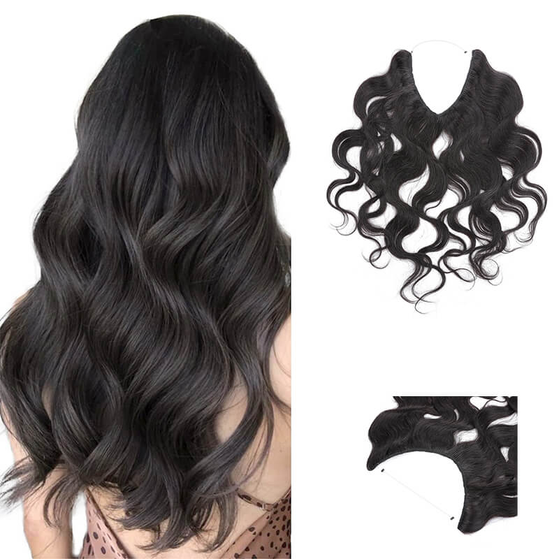 Halo hair hotsell extensions natural black