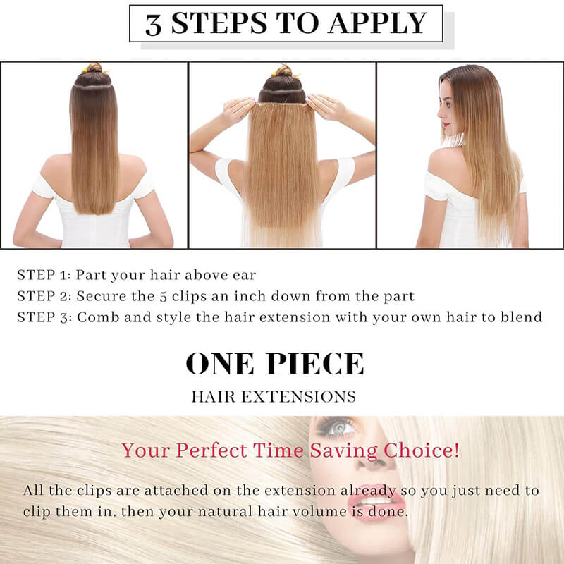 Pieces of hair extensions best sale