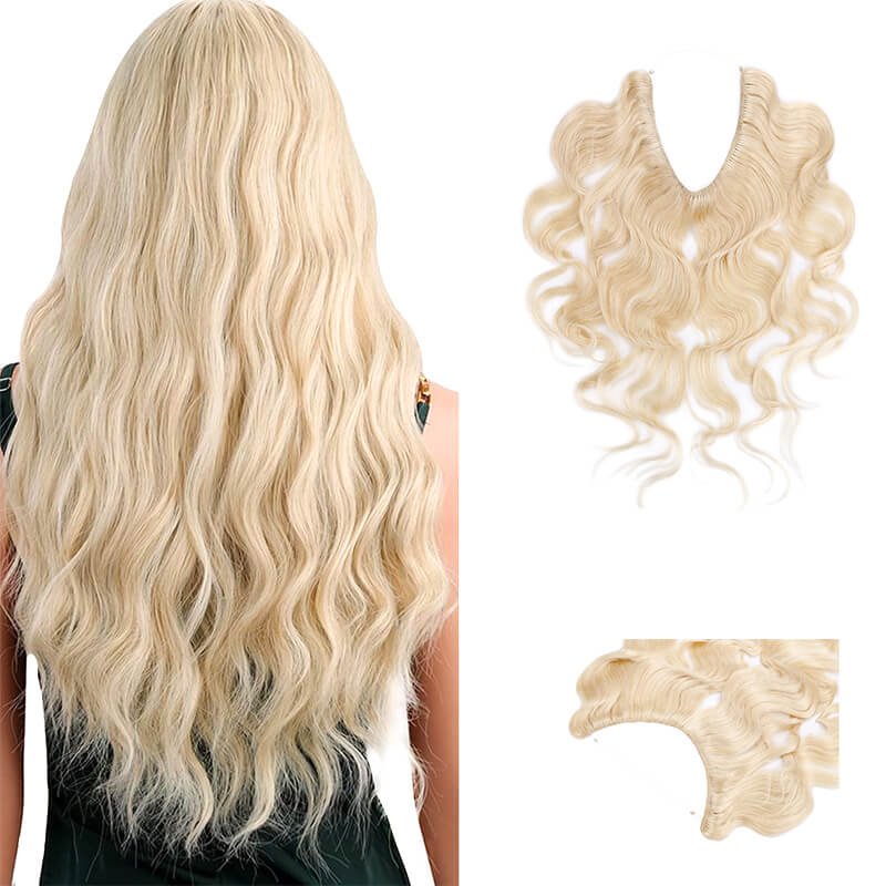 Halo Human Hair Extensions 16 24 For Extra Length Volume Body Wave