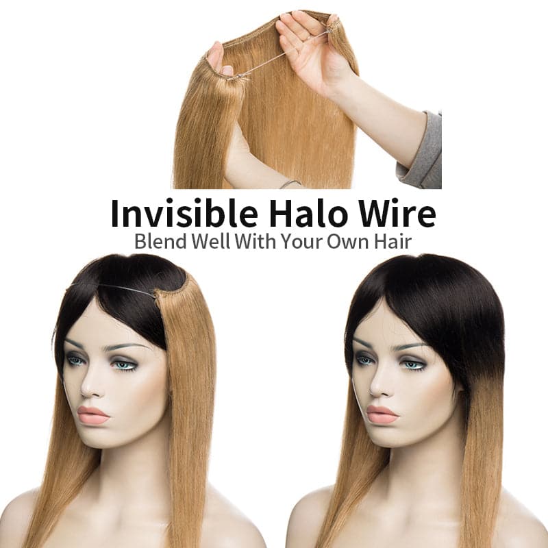 Halo hair extensions for thinning hair best sale