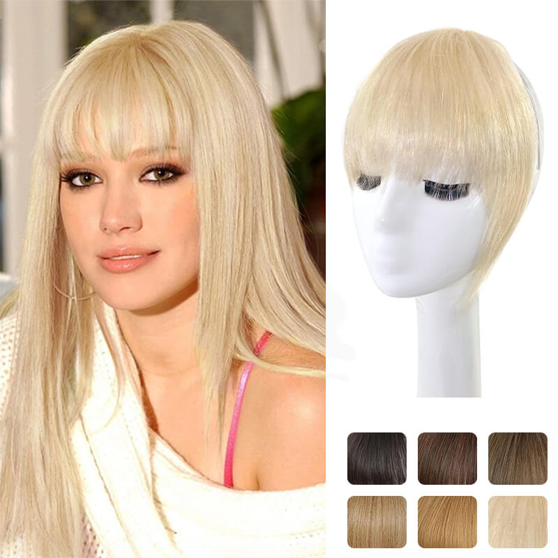 Clip in bangs natural hair best sale